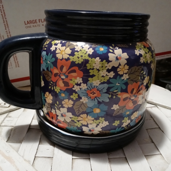 🎋💐VINTAGE-CERAMIC FLORAL FARM JUG🏡🏫Size 8"×10", A FABULOUS GIFT. - Picture 7 of 16